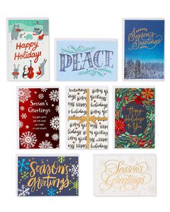 Holiday Deluxe Greeting Card Bundle, 32-Count