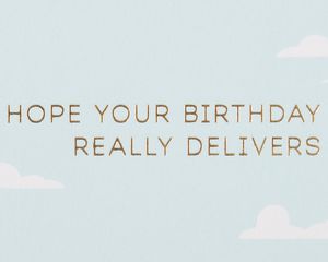 Balloon and Tassel Birthday Greeting Card 