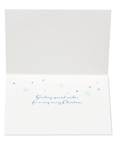Magical Row of Holiday Christmas Trees Christmas Cards Boxed, 14-Count