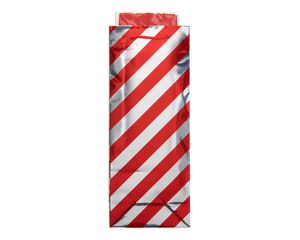 red stripe christmas beverage combo gift bag