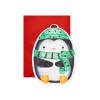 Penguin Christmas Note Cards and Envelopes, 25-Count