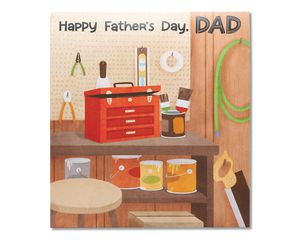 Toolshed Father's Day Card