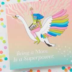 Funny Superpower Mother's Day Card