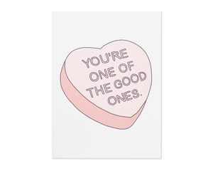 one of the good ones valentine's day card