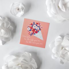 Beautiful Bouquet Mother's Day Card for Wife
