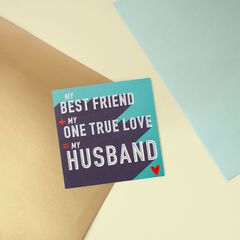 Best Friend Valentine's Day Card for Husband
