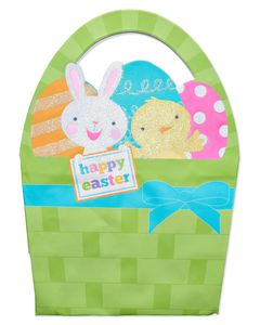 Small Easter Bunny and Chick Gift Bag
