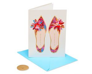 Limited Edition Shoes Birthday Greeting Card 