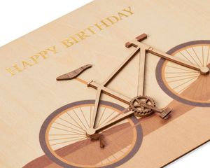 Bicycle Birthday Greeting Card 