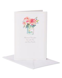 Warmest Thoughts Sympathy Card 