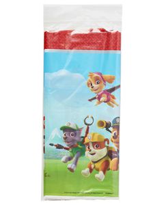 paw patrol plastic table cover 54in x 96in
