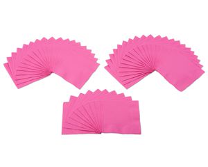 bright pink beverage napkins 50 ct