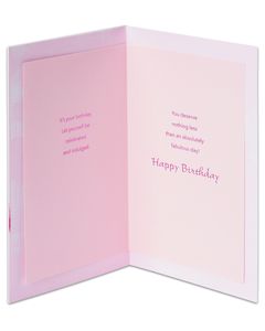 birthday girl birthday card for her