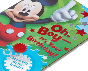 mickey mouse birthday card