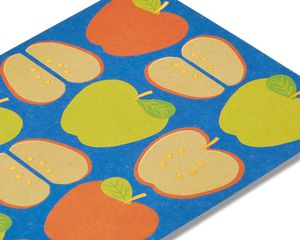 apples thinking of you cards, 6- count