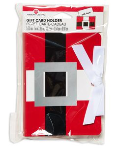 santa christmas gift card holder