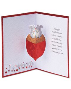 squirrel valentine's day card