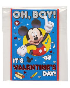 mickey mouse valentine's day card