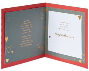 beautiful love valentine's day card