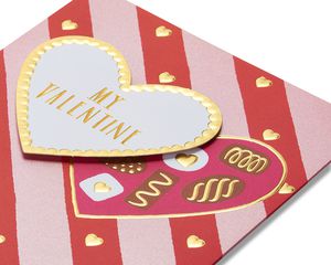 chocolates valentine's day card