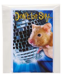 funny hamster birthday card