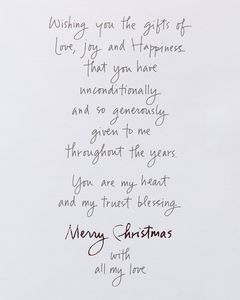 Kathy Davis Religious Hearts Christmas Card For Wife | American Greetings
