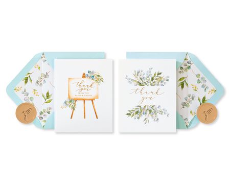 Floral Bridal Shower Blank Invitations With Envelopes, Floral, 20-Count -  Papyrus