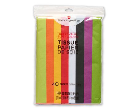 American Greetings Bold Colored Tissue Paper (40-Sheets)