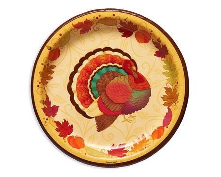 American Greetings Assorted Colors Paper Plates, 50 ct - Fry's