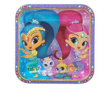 Amscan Shimmer And Shine Swirl Decorations 12 Count Birthday Party Supplies 