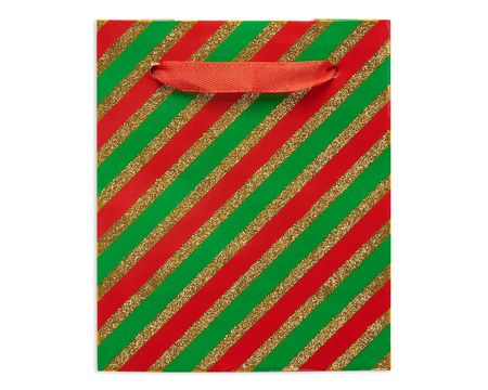 Christmas Reversible Wrapping Paper, Red And Gold, Polka Dot, Stripe,  Zigzag And Herringbone, 4-Rolls, 120 Total Sq. Ft.