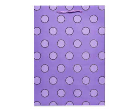 Reversible Wrapping Paper, Pink And Polka Dots, 30 Sq. Ft. Total