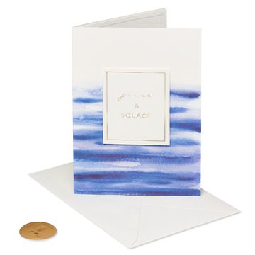 5” x 7” Paper Destiny for Papyrus Christmas Sympathy Greeting Card 