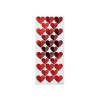 Red Heart Stickers, 84-Count