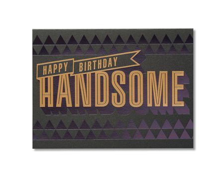 Handsome Birthday Card