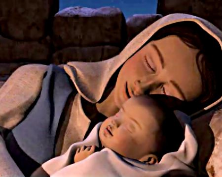 O Holy Night Christmas Ecard (Hymn)