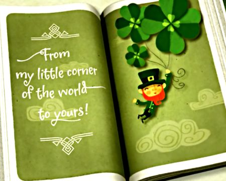 St. Patrick's Day Greeting Card Wording - Confetti and Bliss