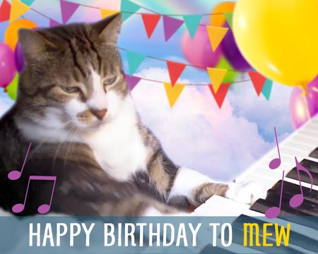cats singing happy birthday images