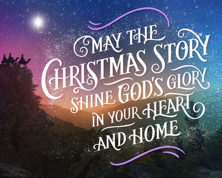O Holy Night - Christmas Card – Bible Affirmations Art