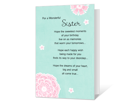 Printable Birthday Cards For Sister American Greetings