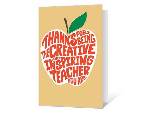 Printable Thank You Cards For Teachers American Greetings