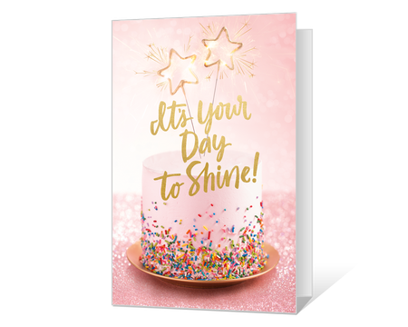 How to Make a Pop-Up Birthday Cake Card - Jennifer Maker
