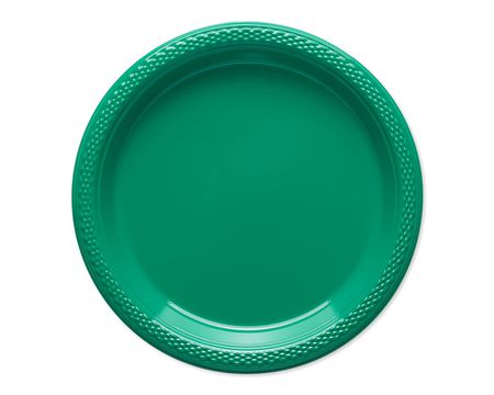 Green plastic outlet plates