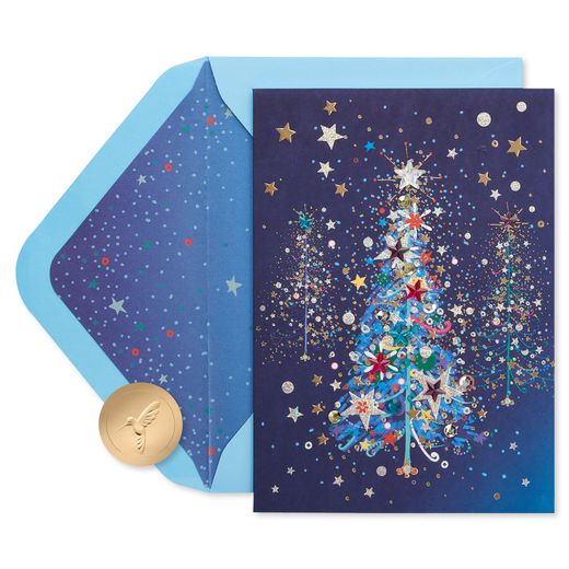 Splendor and Joy of the Season Christmas Greeting Card