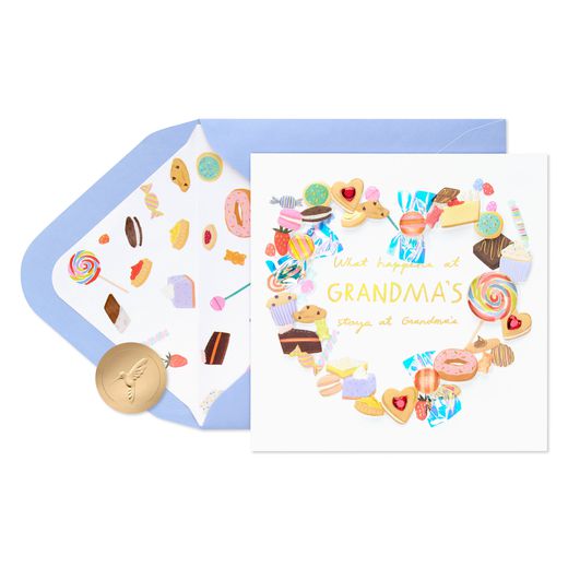 Sweetest and Coolest Mothers Day Greeting Card for Grandma Image 1