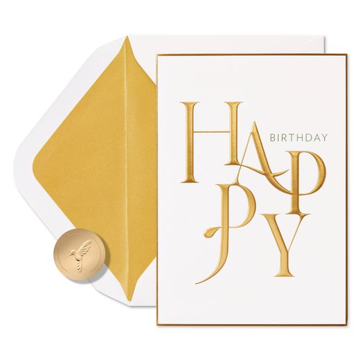 Great Things Birthday Greeting Card