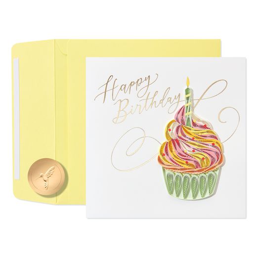 Cupcake Birthday Greeting Card