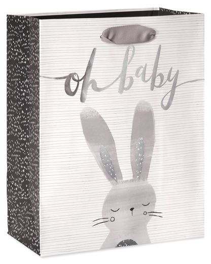 Rabbit Large Baby Gift Bag 1 Bag