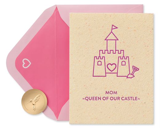 Queen of Our Castle Mother's Day Greeting Card