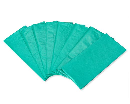 Shiny Blue Tissue Paper 28-Sheets